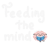 Reading Studying Sticker