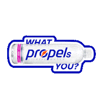 Water Hydration Sticker by propelwater