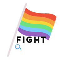 Pride O3 Sticker by Clinique d Ozono