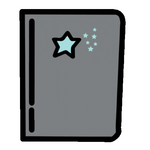 GretelCreates giphyupload journal notebook bullet journal Sticker