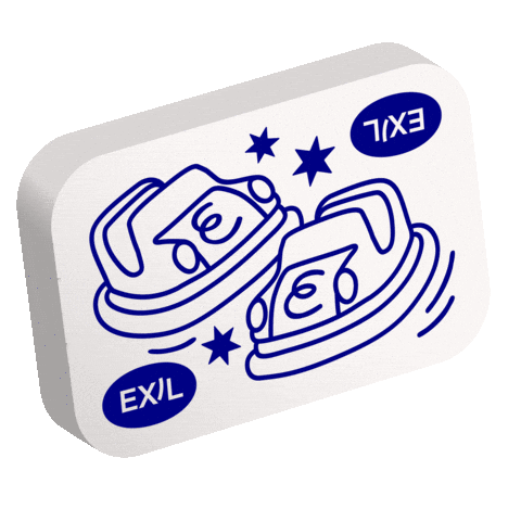 Exil Sticker by EXILCLUB