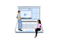 Zds Working Sticker by Zukunft Digitale Bildung