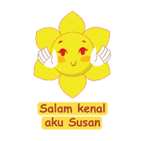susanplastic hai salam susan salam kenal Sticker