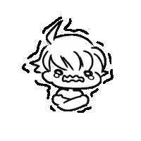 Sad Face Sticker