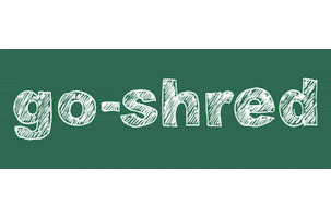 go_shred skate skateboarding skiing snowboarding Sticker
