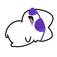 Sleepy Mood Sticker