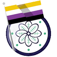 Rugby Team Pride Sticker by Emerald Warriors RFC