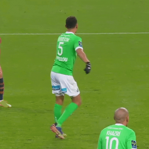 Football Rage GIF by AS Saint-Étienne