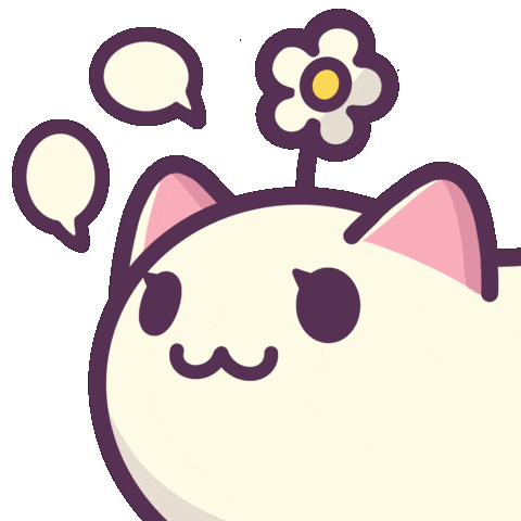 Cat Talking Sticker by Castaways