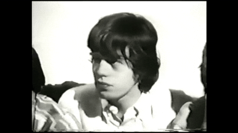 NeverDoubt giphyupload the rolling stones mick jagger keith richards GIF