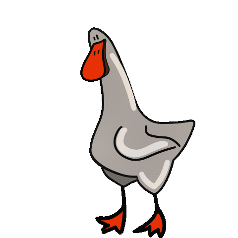 darik_picture dance mood goose Sticker