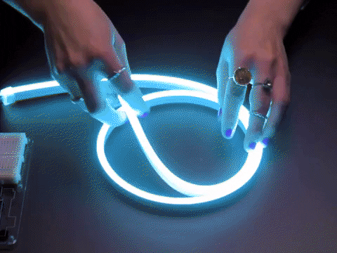 karihigh giphygifmaker neon led adafruit GIF