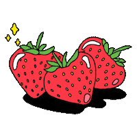Farmers Market Hearts Sticker by mnnfrr