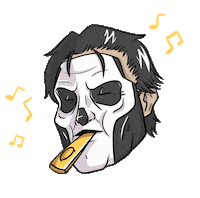 Art Ghost Sticker