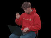 Typing Studying GIF by Radboud University