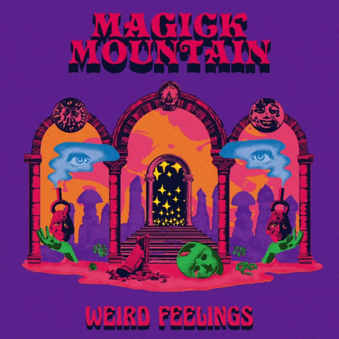 MagickMntn giphyupload trippy psychedelic albumcover GIF
