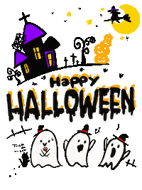 Trick Or Treat Halloween Sticker