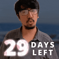 29 Days GIF