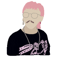 Hair Plant Sticker by Glitch Official