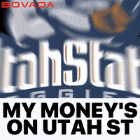 Utah State Aggies GIF by Bovada