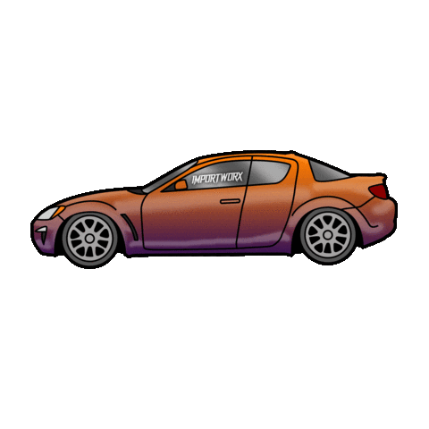 Cars Drifting Sticker by ImportWorx