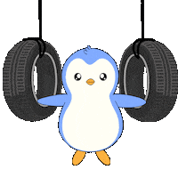 Gym Training Sticker by Pudgy Memez