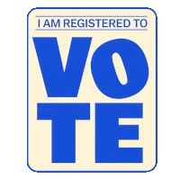 Sticker Voting Sticker by Kamala Harris