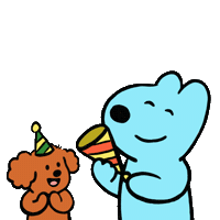 eteecy happy congrats 축하 eteecy Sticker