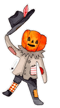 DesignerBums cat halloween baby ghost Sticker