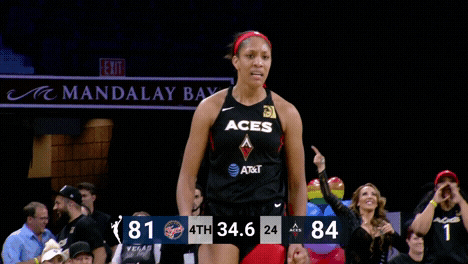 Excited Come On GIF by WNBA