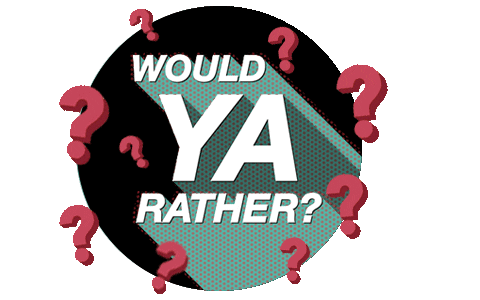 Would You Rather Young Adult Books Sticker by Riveted by Simon Teen