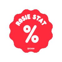 Rosie Report Stat Sticker by We Are Rosie