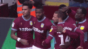 football celebrate GIF by Aston Villa FC