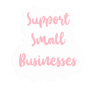 Small Business Owner Pink Sticker