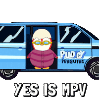At Your Service Help Sticker by Pudgy Penguins