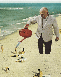 old man vintage GIF by kingpalewave