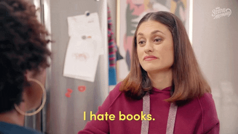 Books Read GIF by Scary Mommy