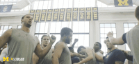 college football workout GIF by Michigan Athletics