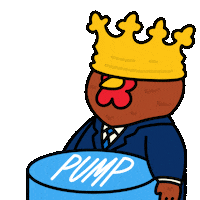COQINU pump coq pamp coqinu Sticker