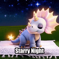 Starry Night Stars GIF by Divineasaur