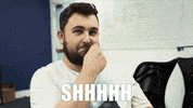 Zip It Say Nothing GIF by 43 Clicks North