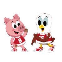 Happy Meet Me In The Middle Sticker by VeeFriends