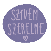 Szeretlek Sticker