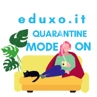 Covid Sticker by Eduxo