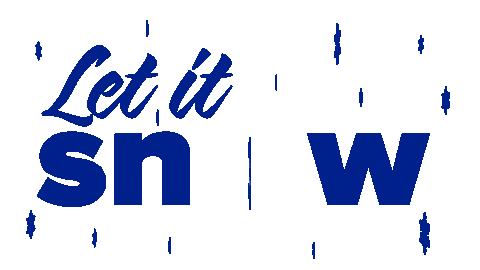 Let It Snow Fun Sticker by WHAScrusade