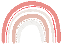 Pink Rainbow Sticker