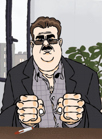 Bureau Pause Clope GIF