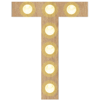 Typography Lights Sticker by TELEUKTROUWEN