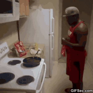 oven running GIF