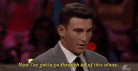 season 14 now ive gotta go through all of this alone GIF by The Bachelorette